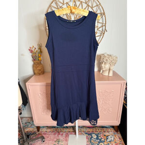 Women's Signature Collection Dress, Navy, L/G‎ (14-16)